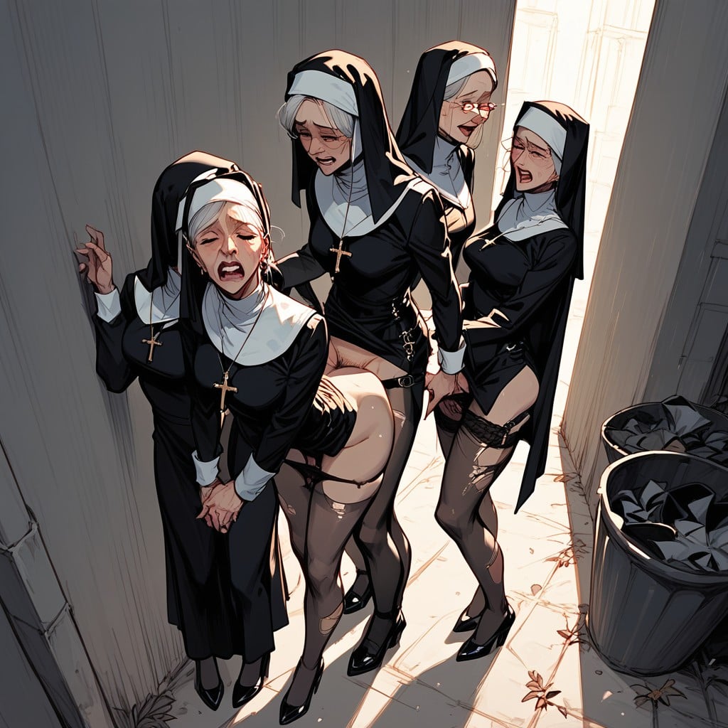 Strapon Orgy, 60+, Shocked Hentai AI Porn