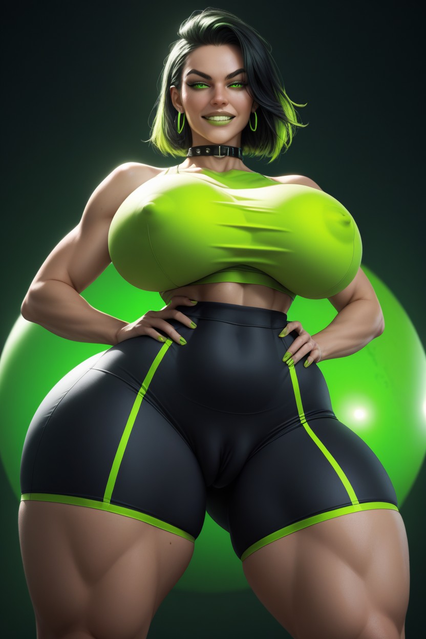 Hourglass Figure, Wasp Waist, Cinematic AI Porn