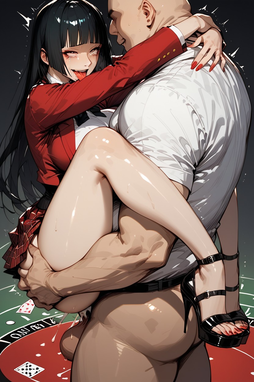 Volumetric, Rough Sex, Dimly Lit Hentai IA