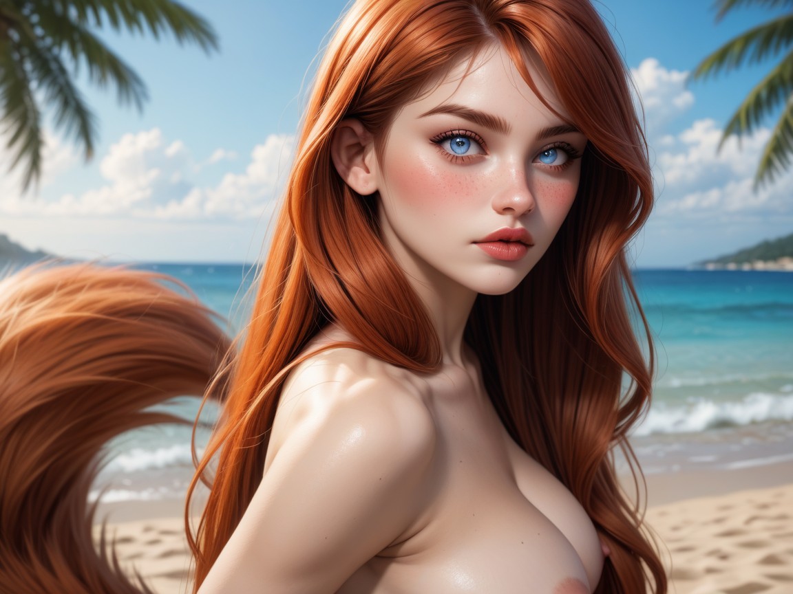 Pretty Face, Detailed Face, Model AI Porn