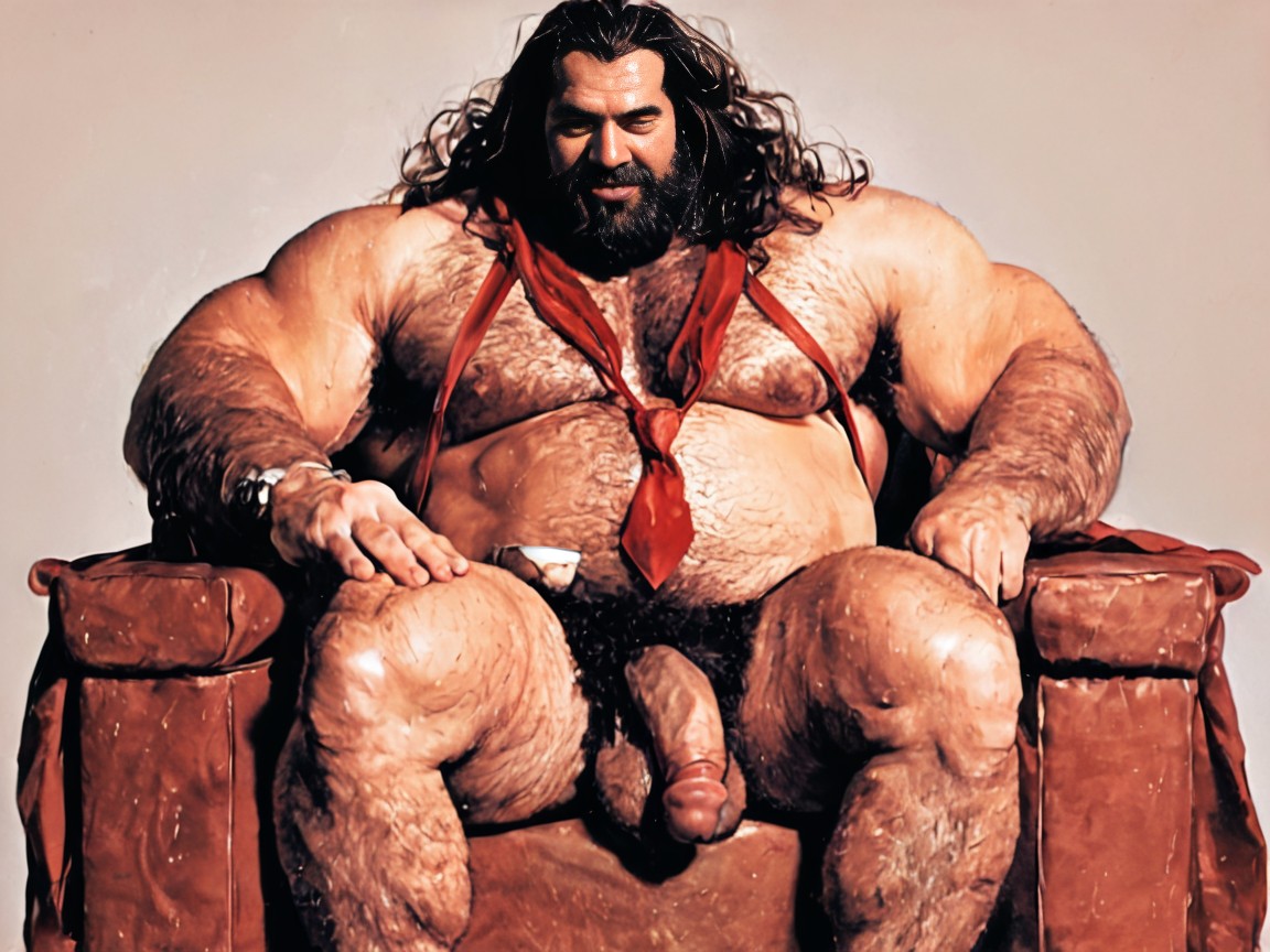 Hairy, Fat, 18+ AI Gay Porn