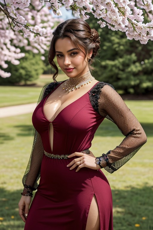 Impressive, Vivid Colors, Chubby Round Face AI Porn