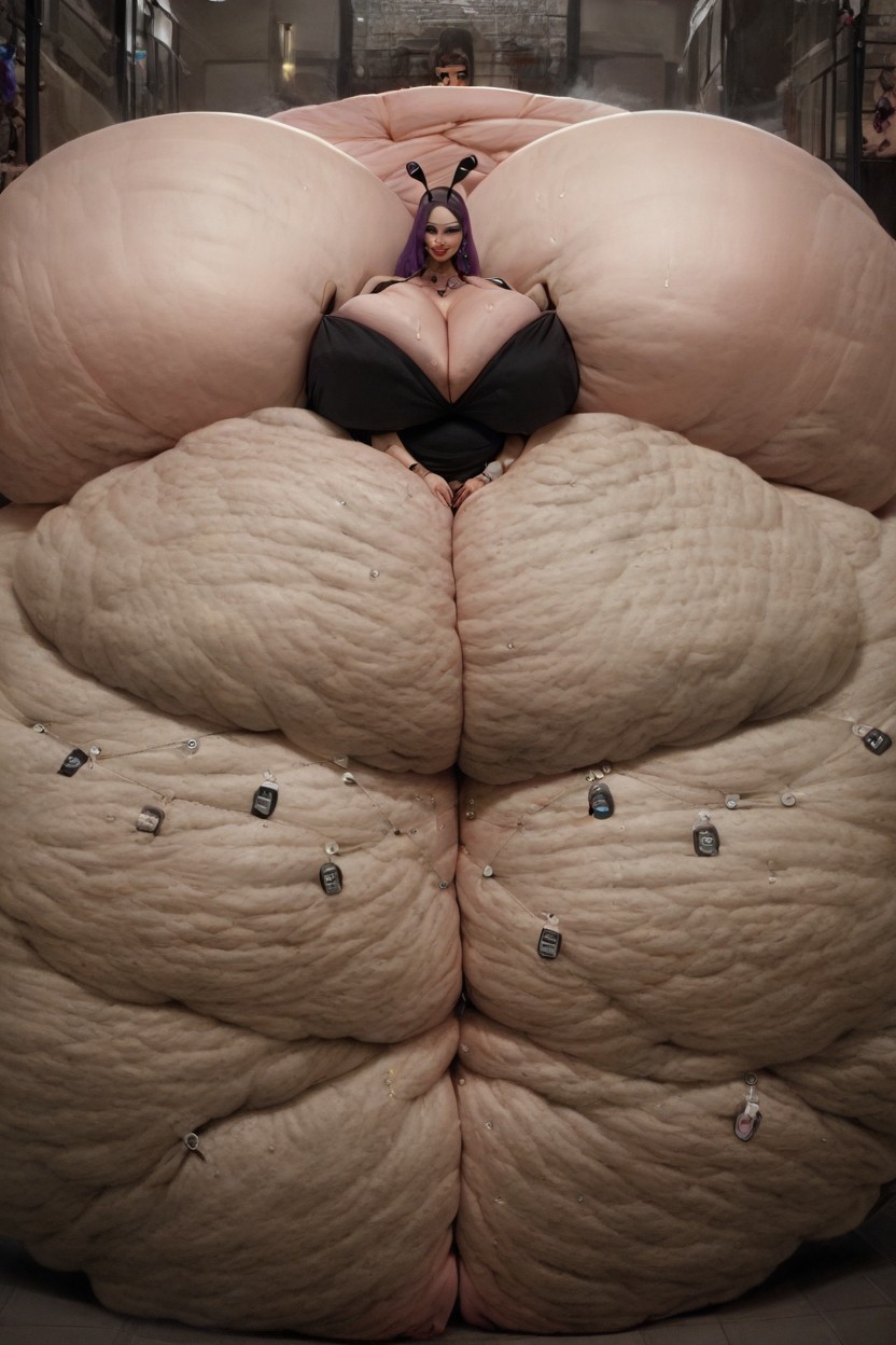Huge Ssbbw, Top Down, Recently Completed Butt Implant Surgery BBW AI Porn