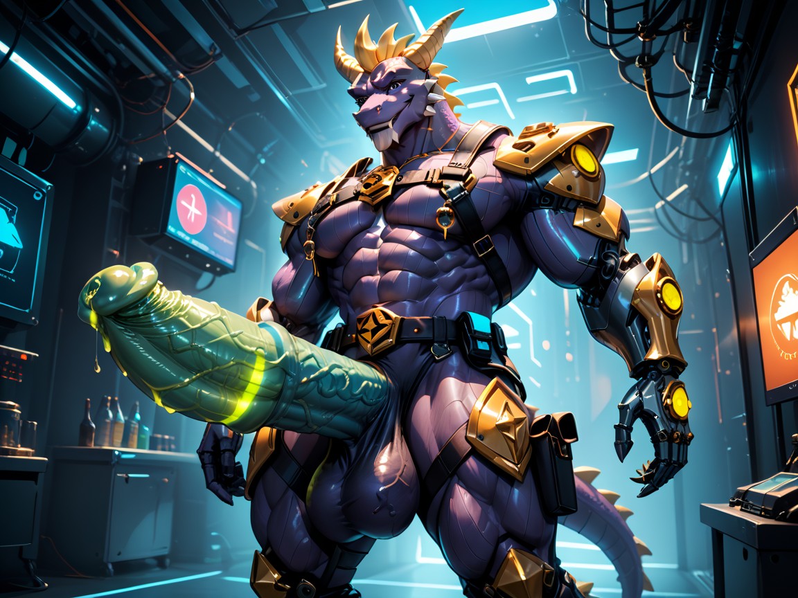 Huge Veiny Bulge, Spyro From Spyro Reignited, Spyro Furry AI Porn