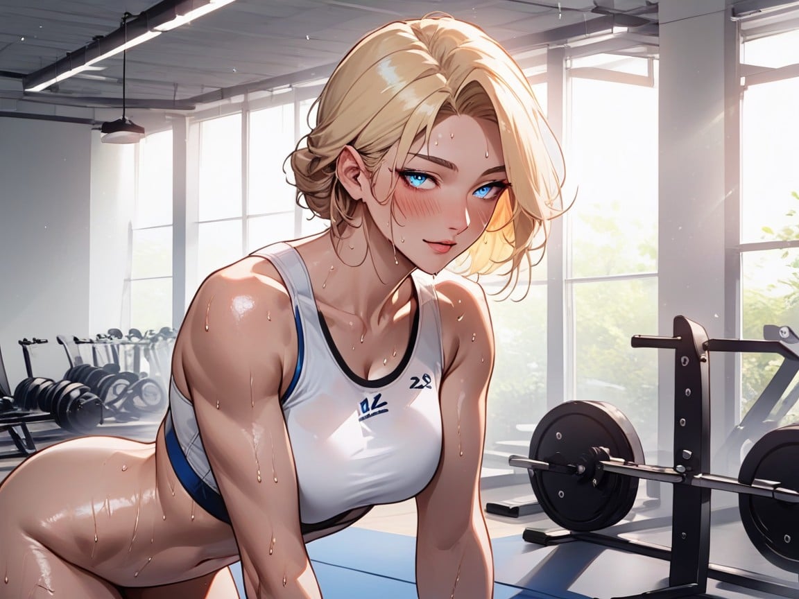 Noon, She Is Hair, Bending Over Hentai AI Porn
