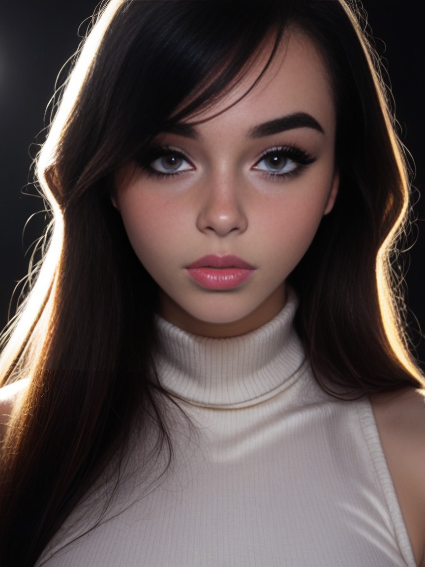 Perfect Nose, Bust Shot, 18+ AI Porn