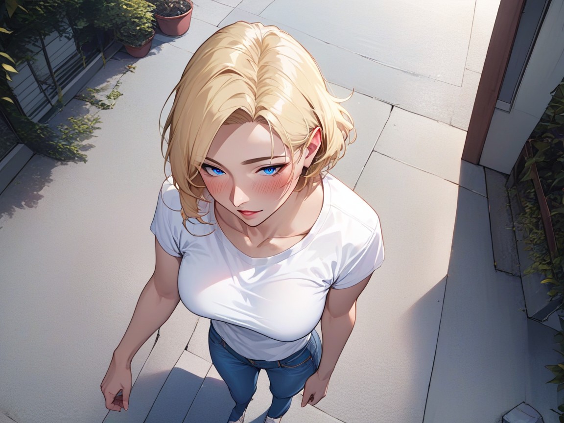 Medium Ass, Top Down, 1 Person Hentai AI Porn