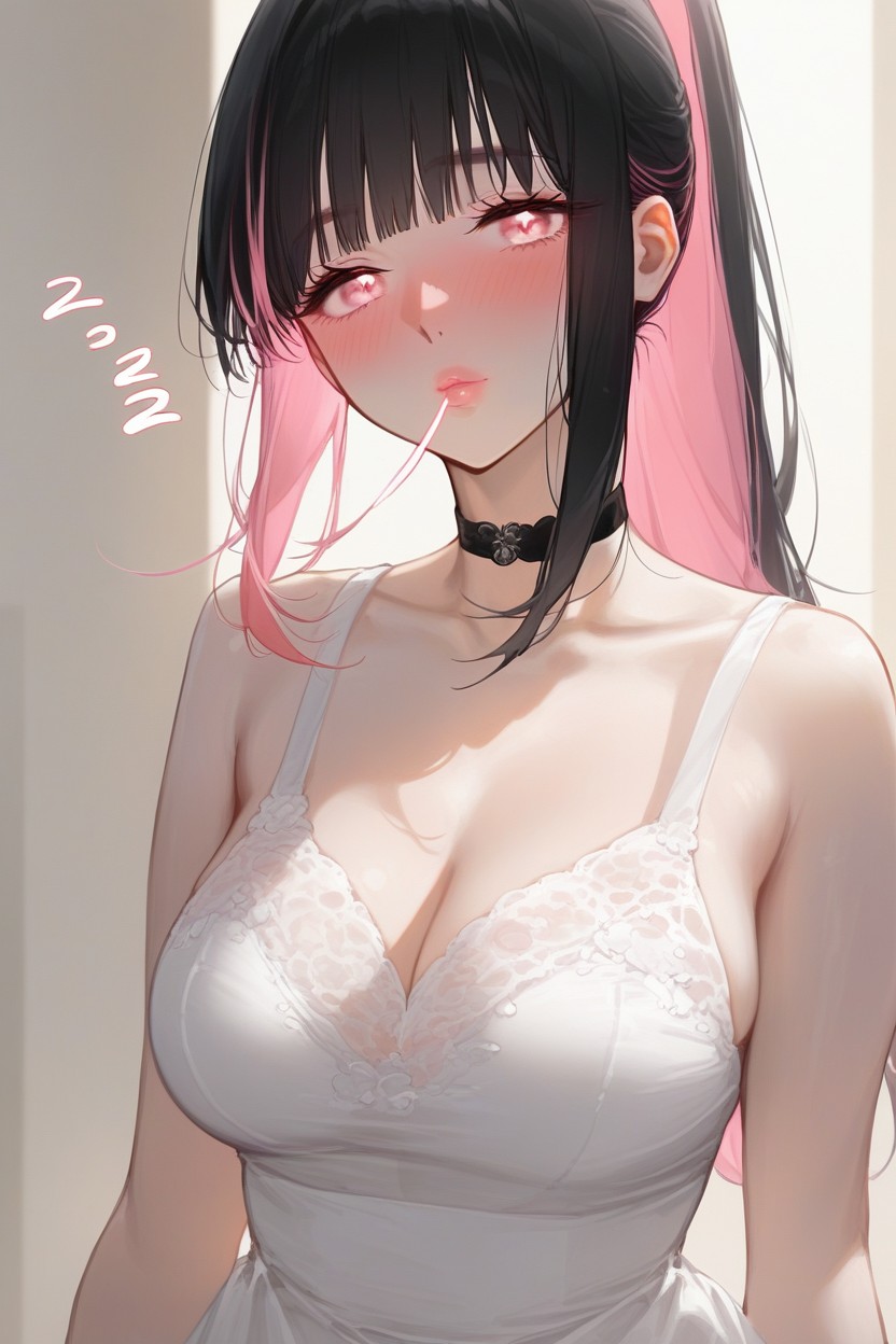 Skinny, Height, Ponytail AI Porn
