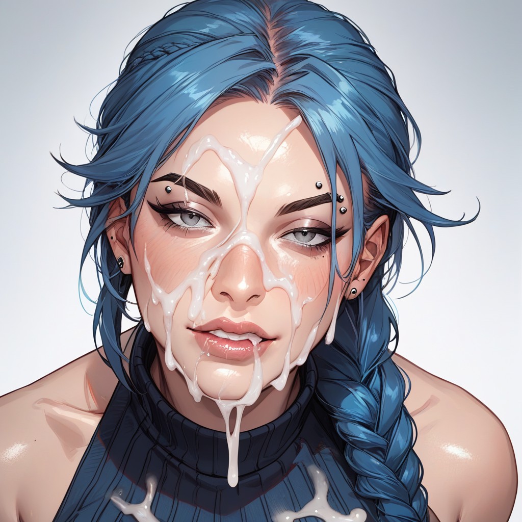 Shiny Skin, Highly Detailed, Bending Over AI Porn