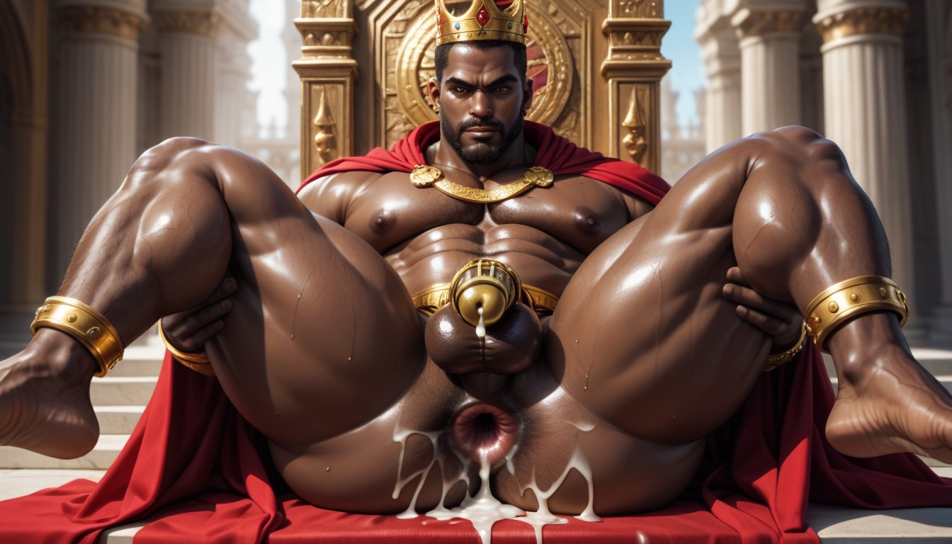 Wide Gaping Asshole Visible, Oiled, 20+ 게이 AI 포르노