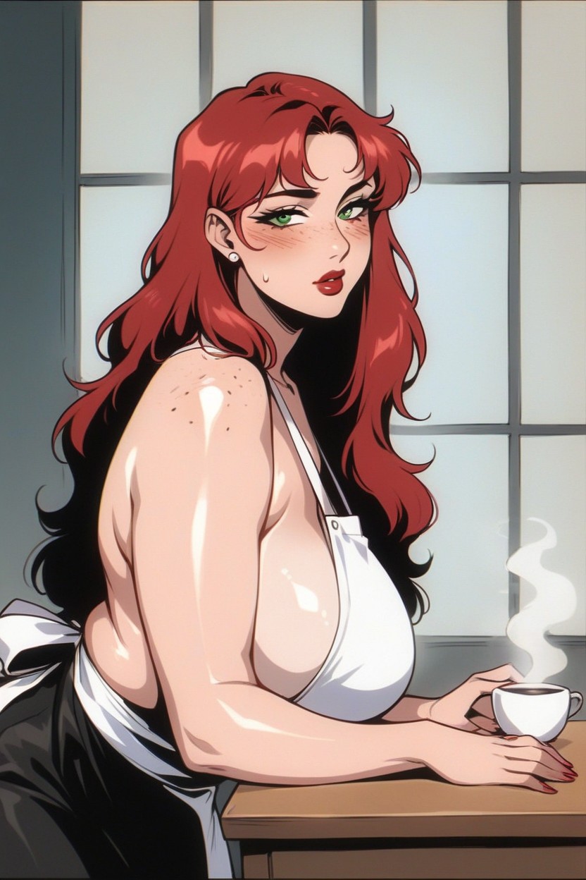 Night, Sideboob, Milf Hentai AI Porn