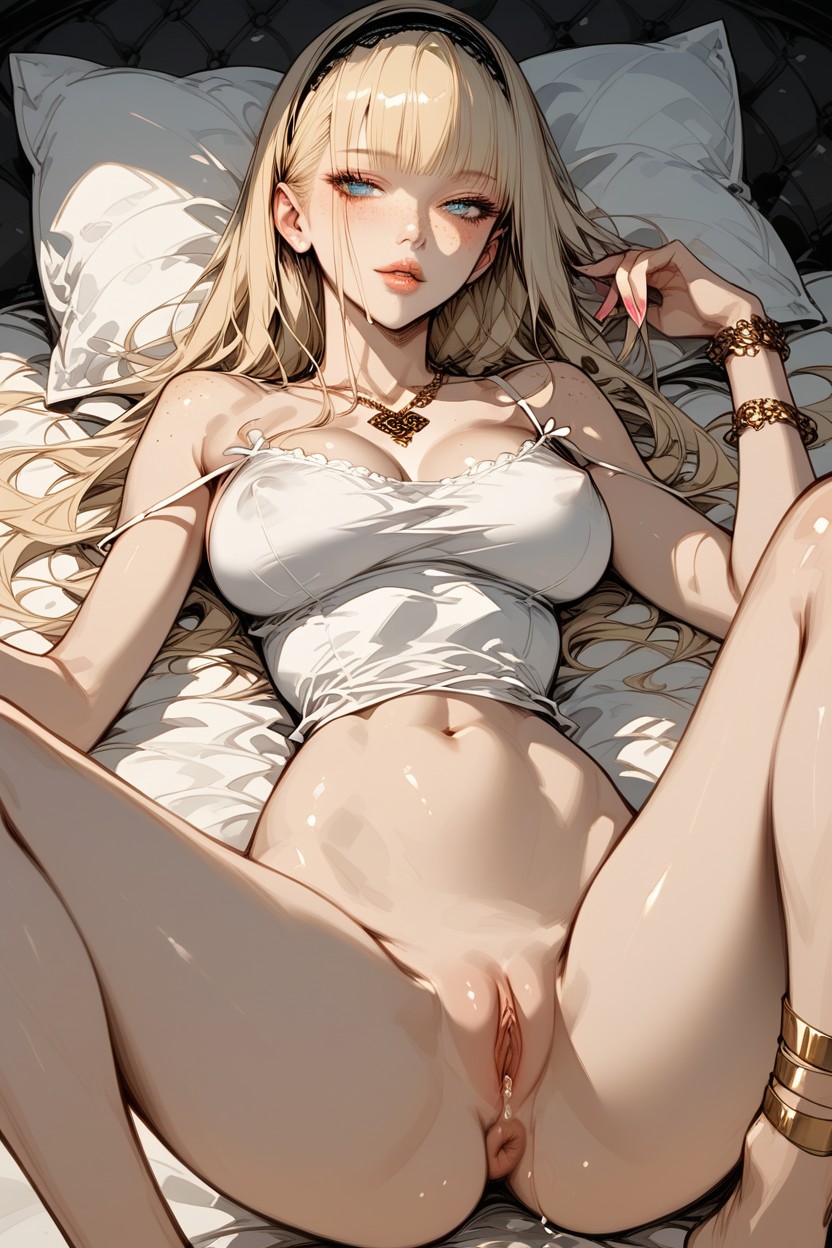 Natural Rounded Breasts, Nose, Fit Hentai AI Porn