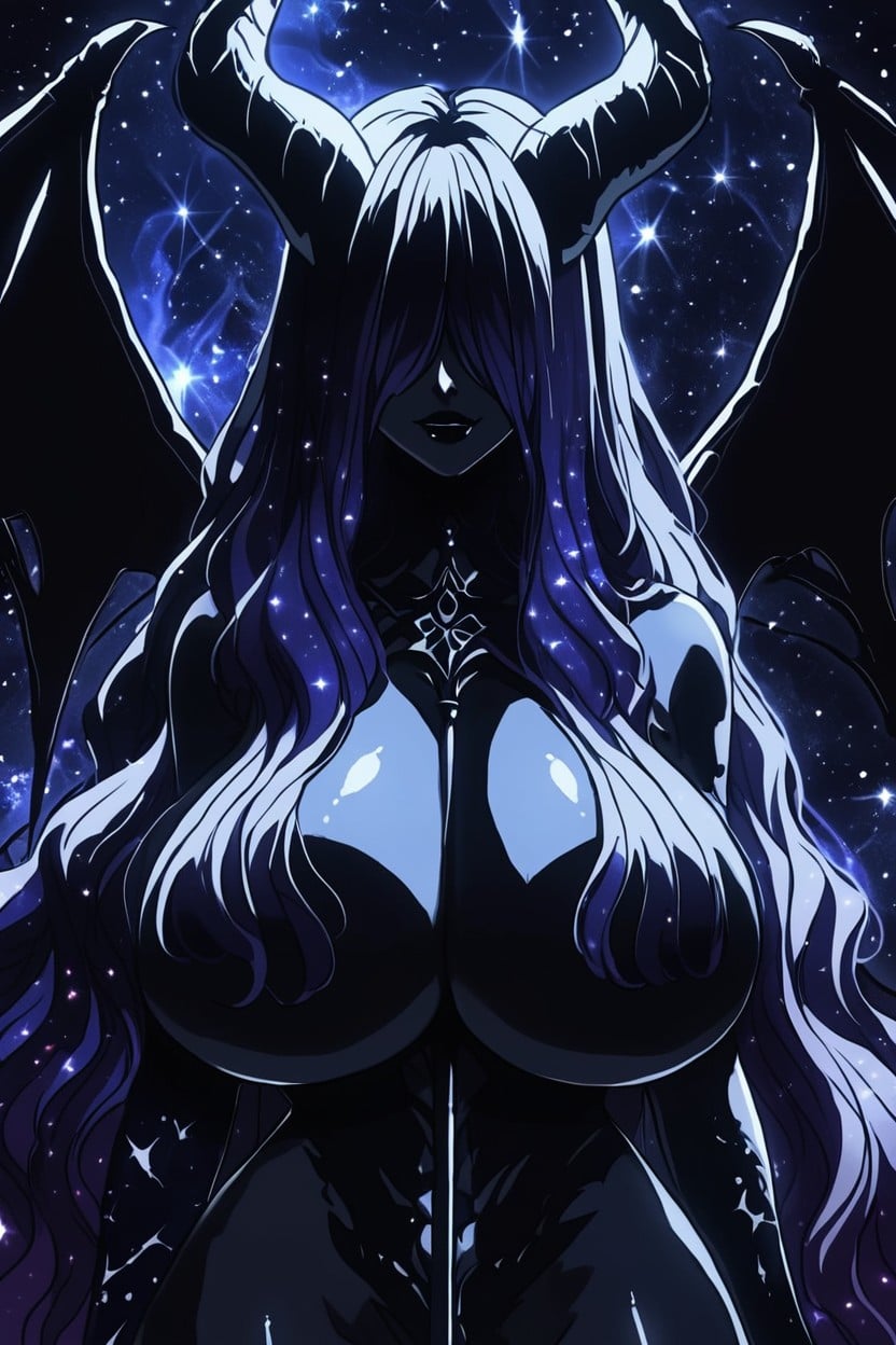 Ass Bigger Than Torso, Eldritch Shadow Monster Woman, Evil Smirk Hentai AI Porn