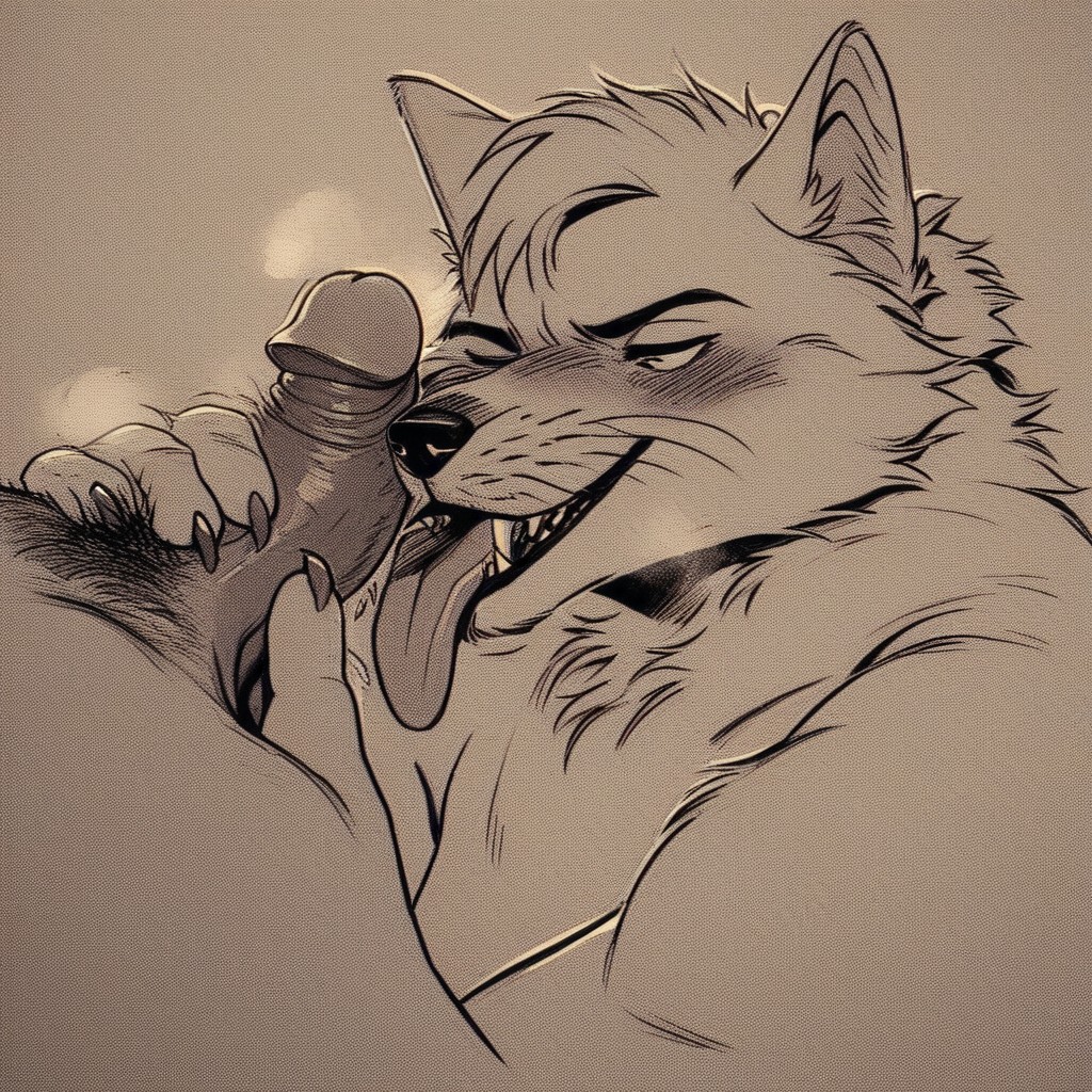 Snort Face, Cross Eyed, Smelly Furry AI Porn
