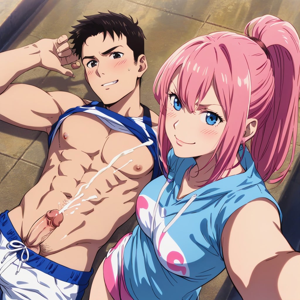 Selfie, 18+, Man Shy Hentai AI Porn