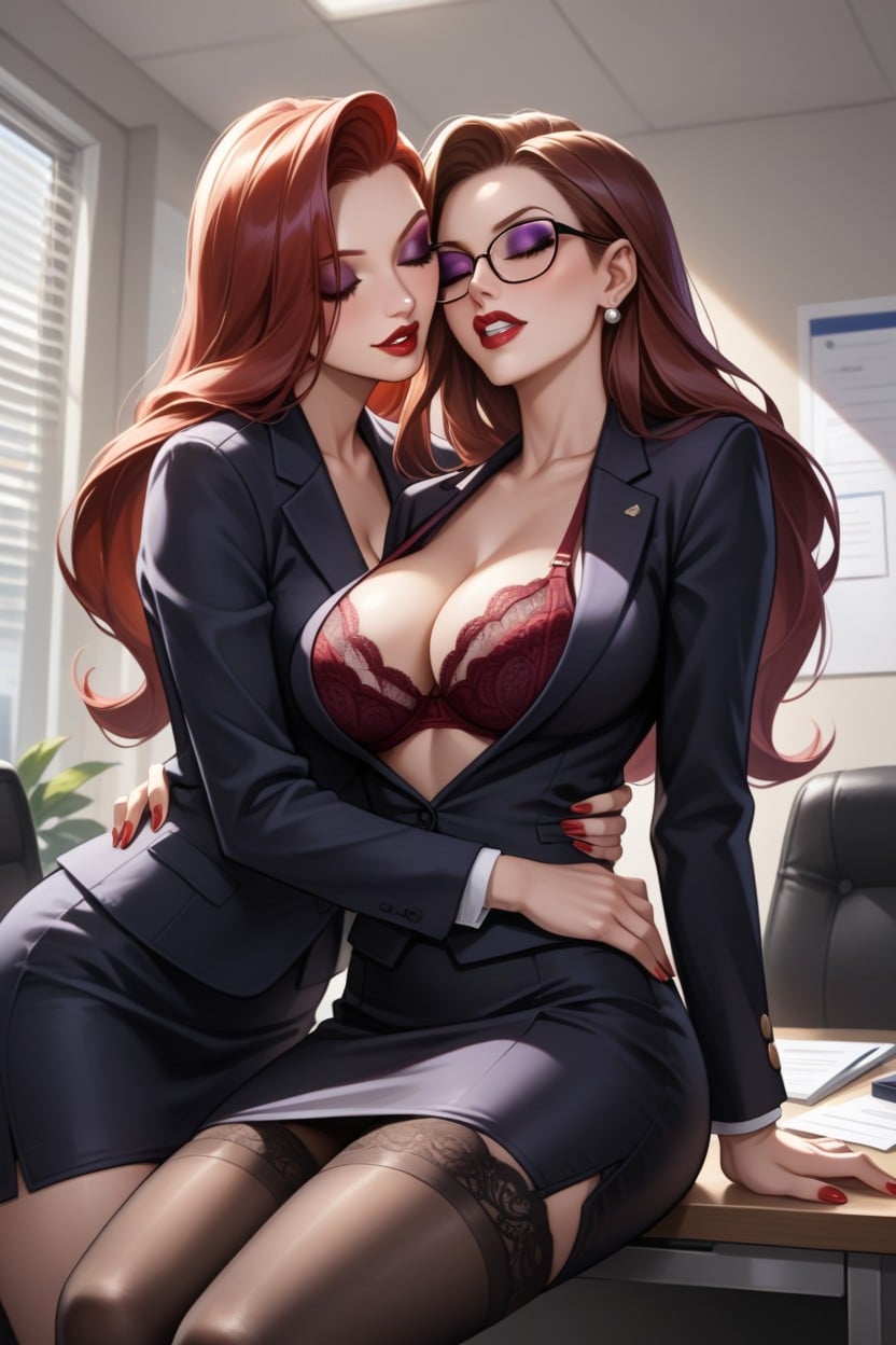 Front View, Rounded Breast, All Women Hentai AI Porn