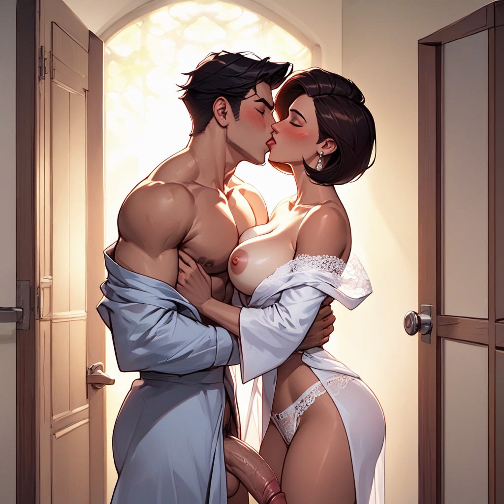 Skinny, Sunny, Bedroom AI Porn