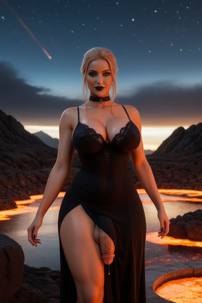 Fit, Thick Thighs, Thick Ass Shemale AI Porn