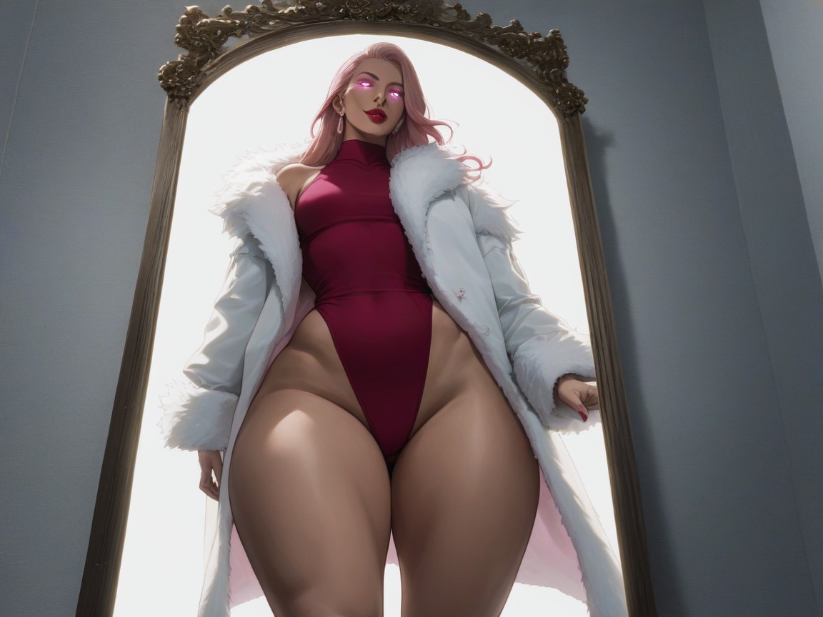 Fur Coat, Wide Ass Cheeks, Straight Hentai AI Porn