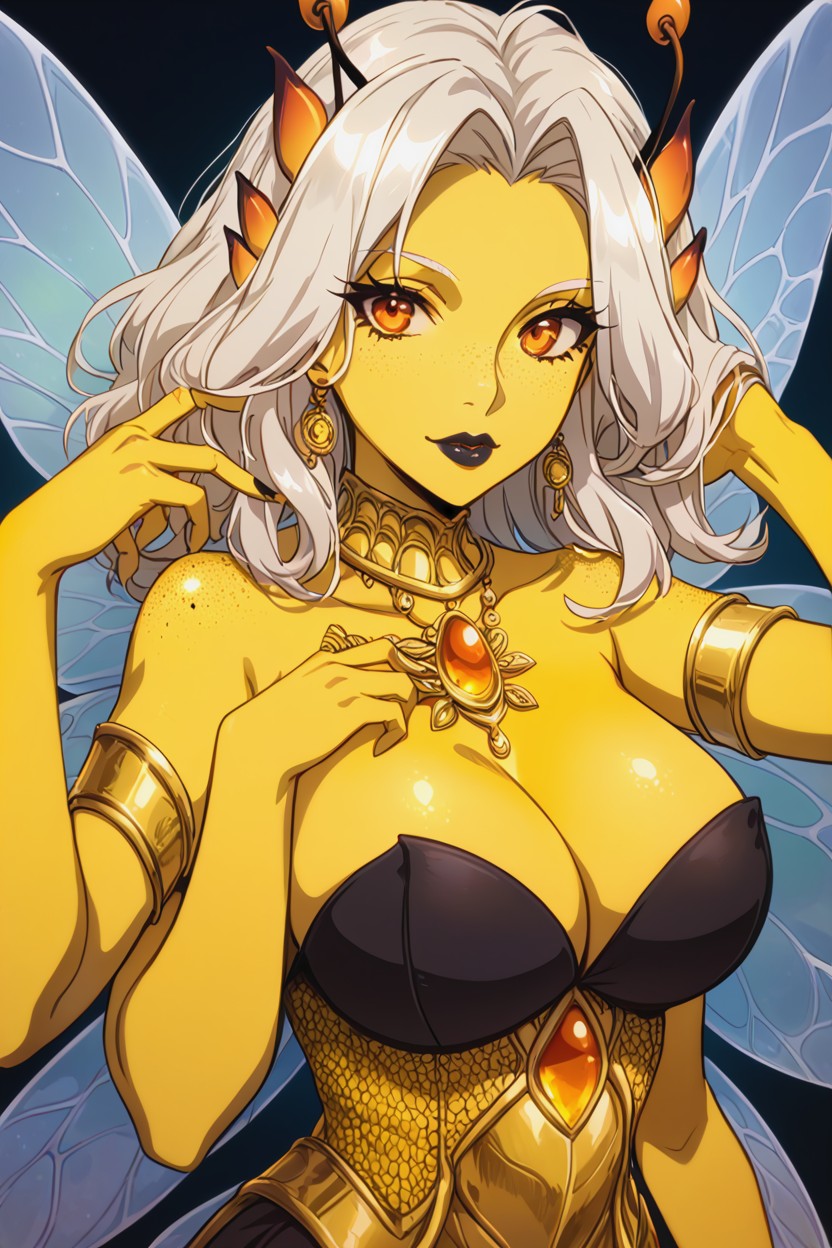 Lean Build, High Cheekbones, Perfect Breasts AI Porn