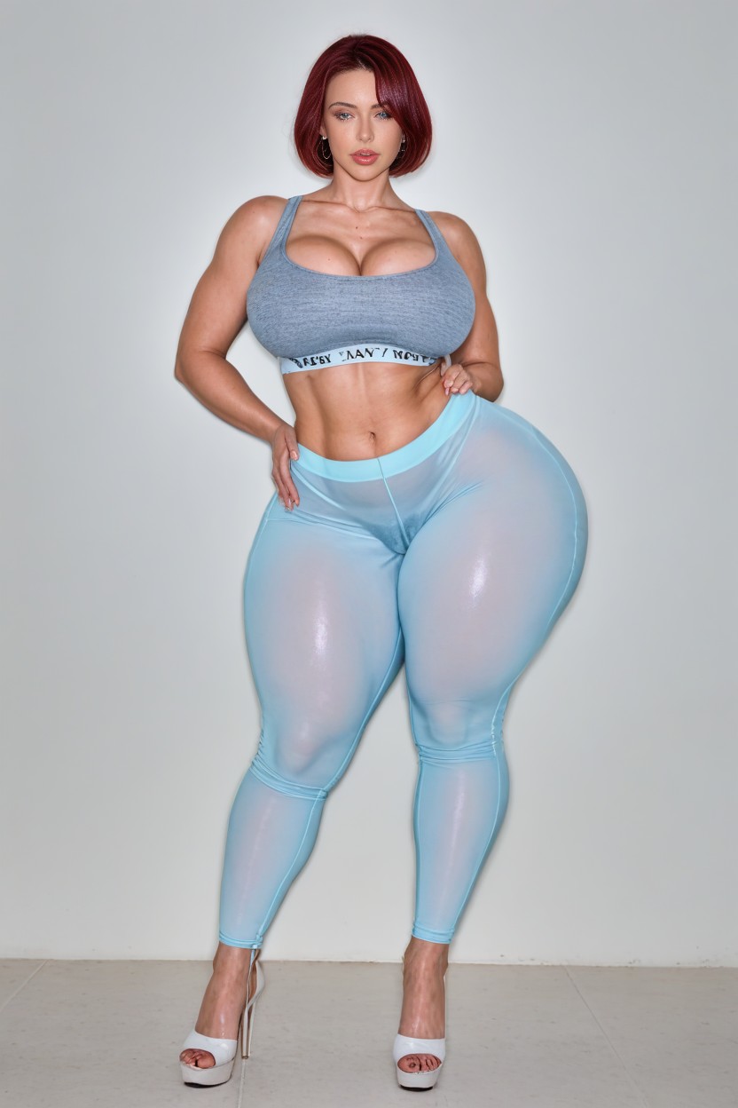 Hyper Wide Hips, Waist Shot, Looking At Viewer AI Porn
