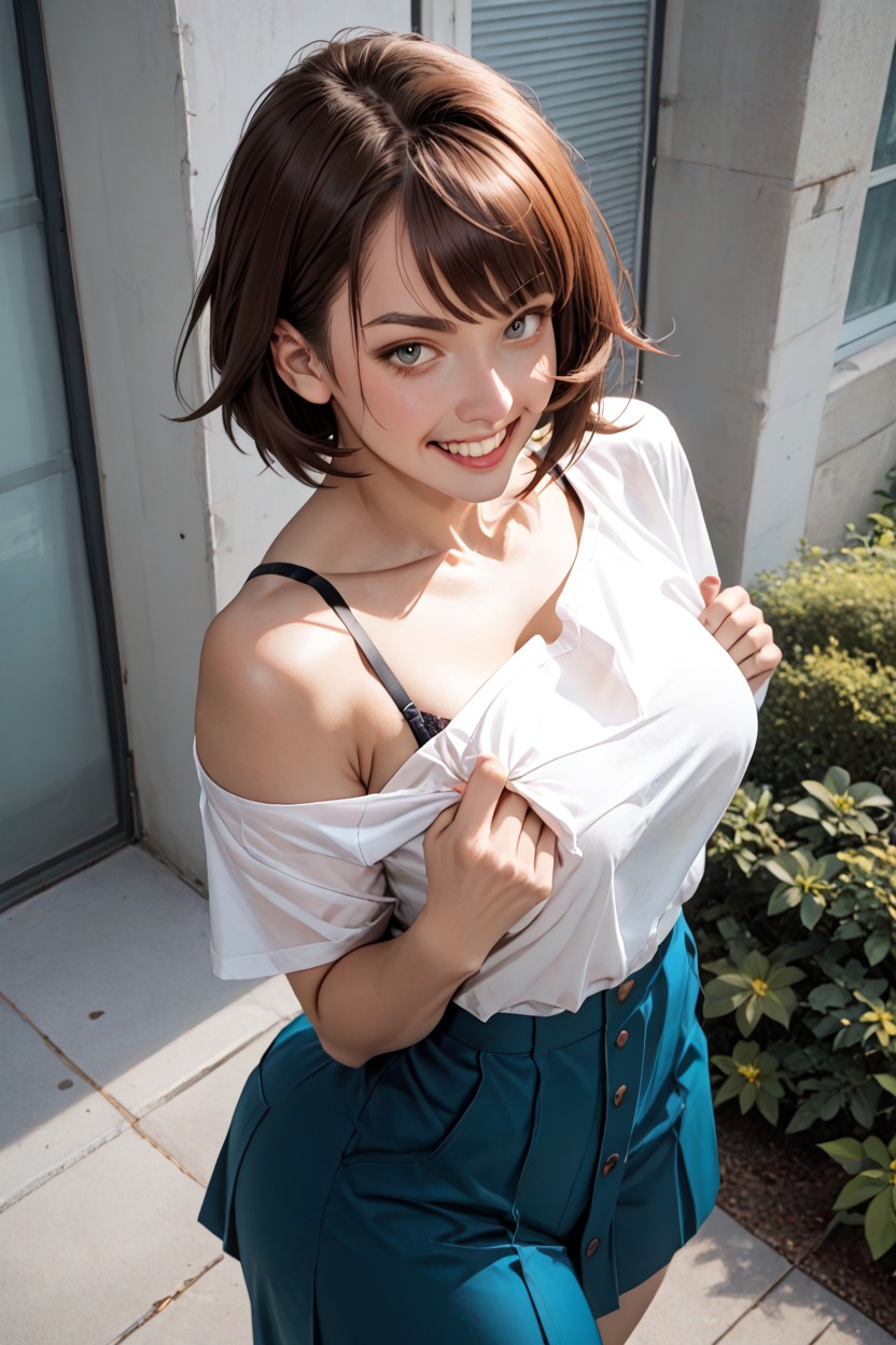 Detailed Face, Short Length, Hyper Sexy Waist AI Porn