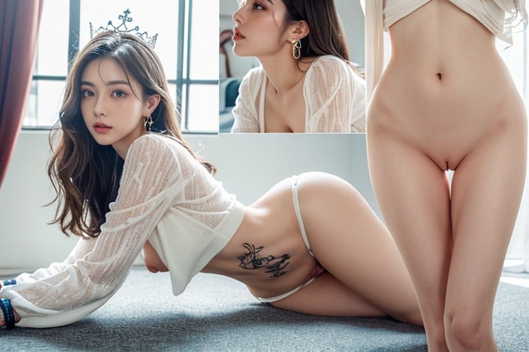 Clitoris, Labia, Cinemático Porno asiático IA