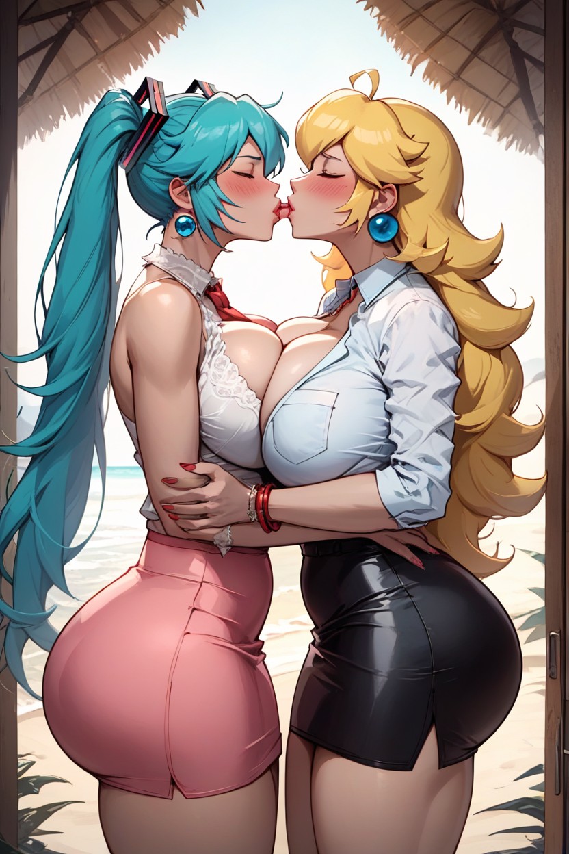 Massive Ass, Fat Ass, Very Round Ass AI Porn