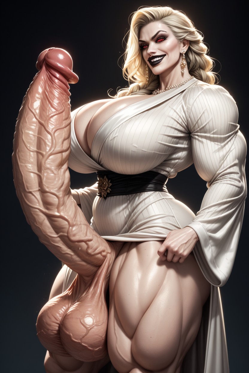 Demon Futa, 18+, Lady Dimitrescu AI Porn