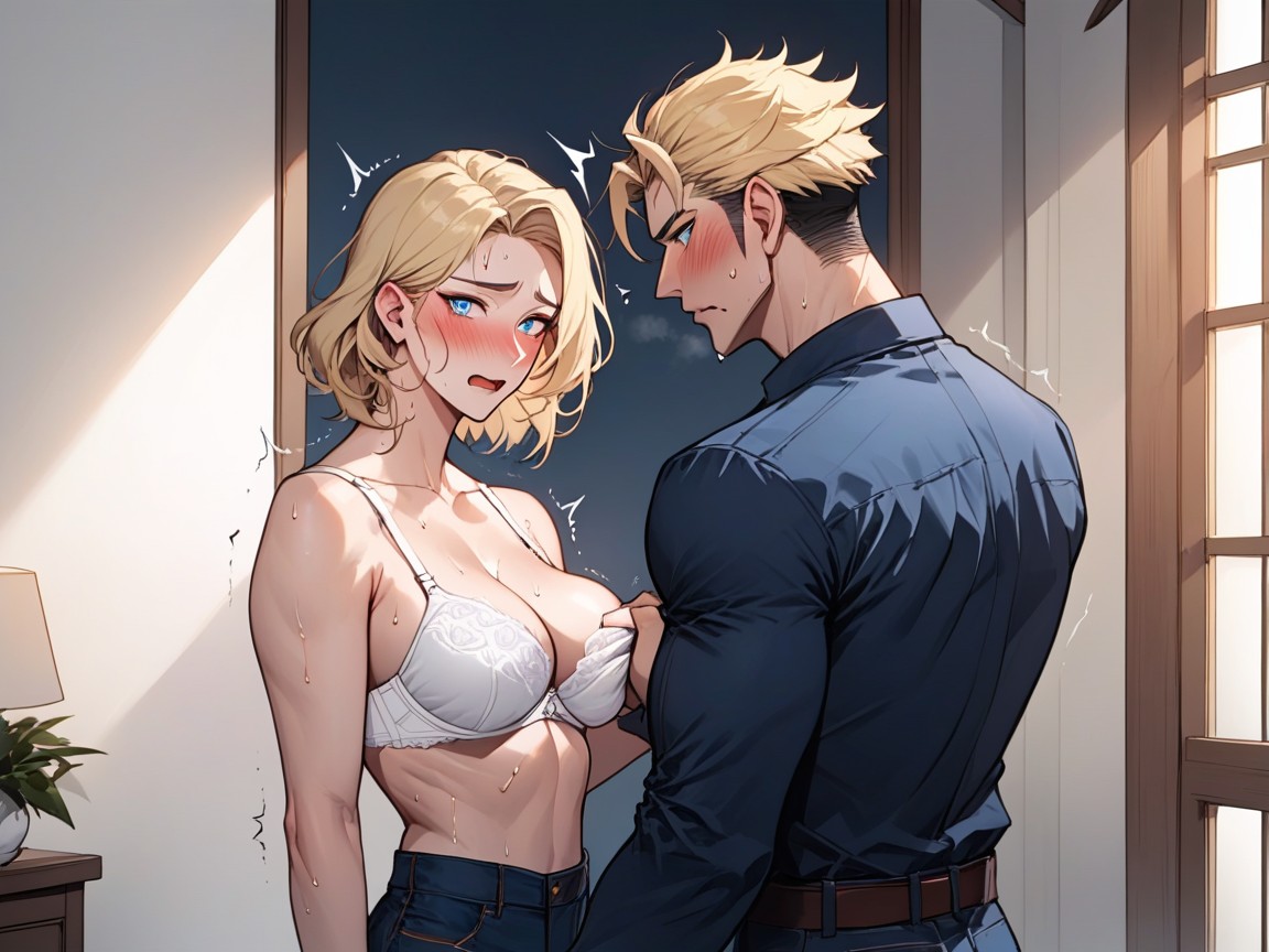 Korean, Nipple Sucking, Skinny Hentai AI Porn