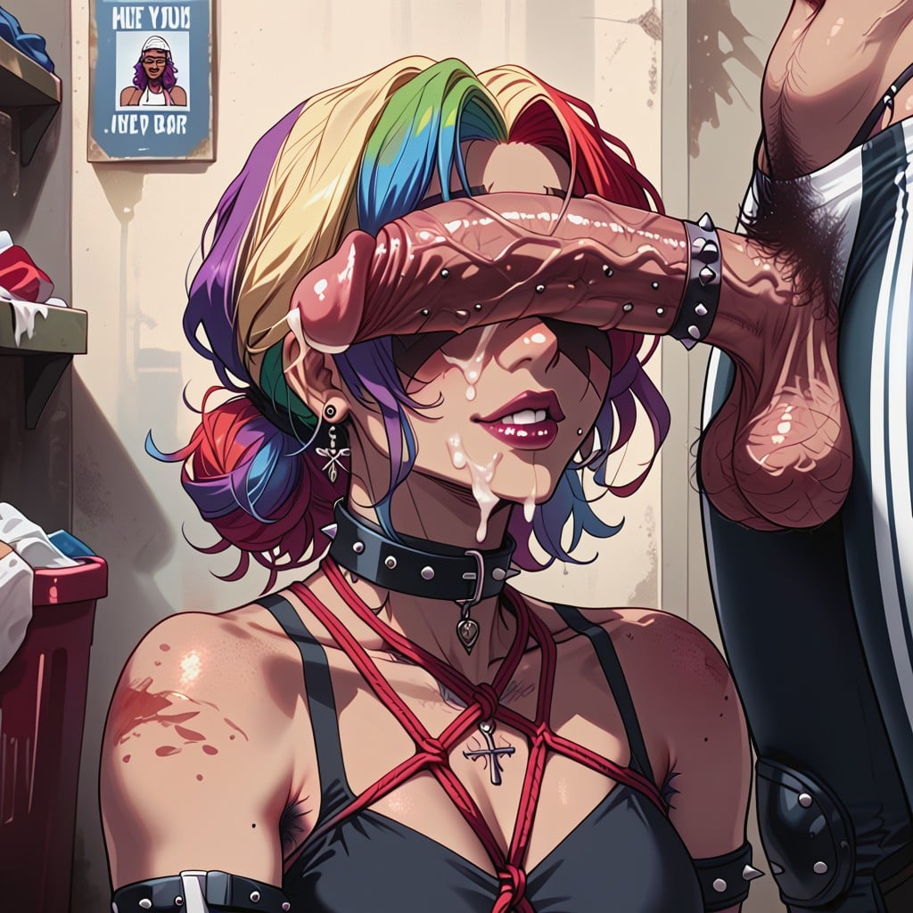 Raccoon Eyes, Futanari, Hairy Ass Hentai AI Porn