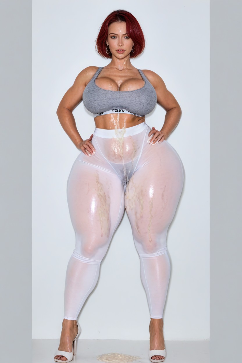 Massive Hyper Hips, Medium Breast, Hyper Ass AI Porn
