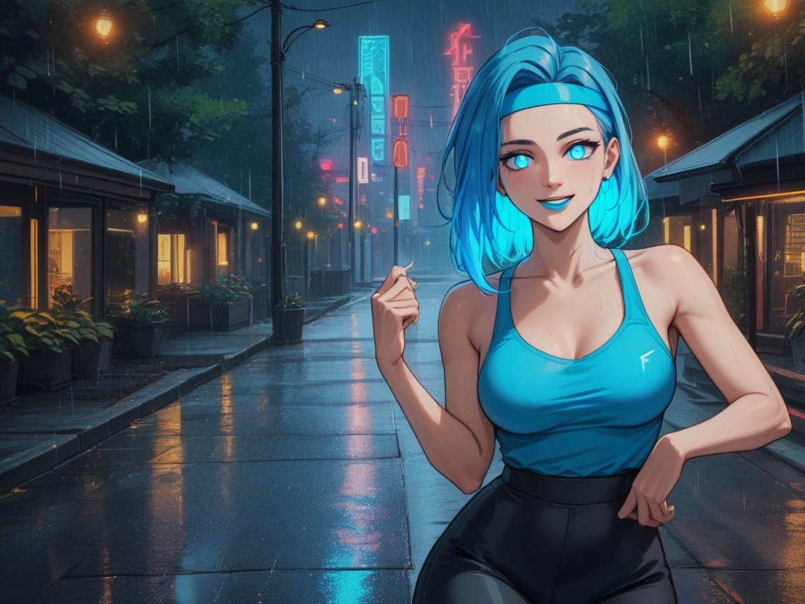 Noche, Raining, Afterimage Porno latina IA