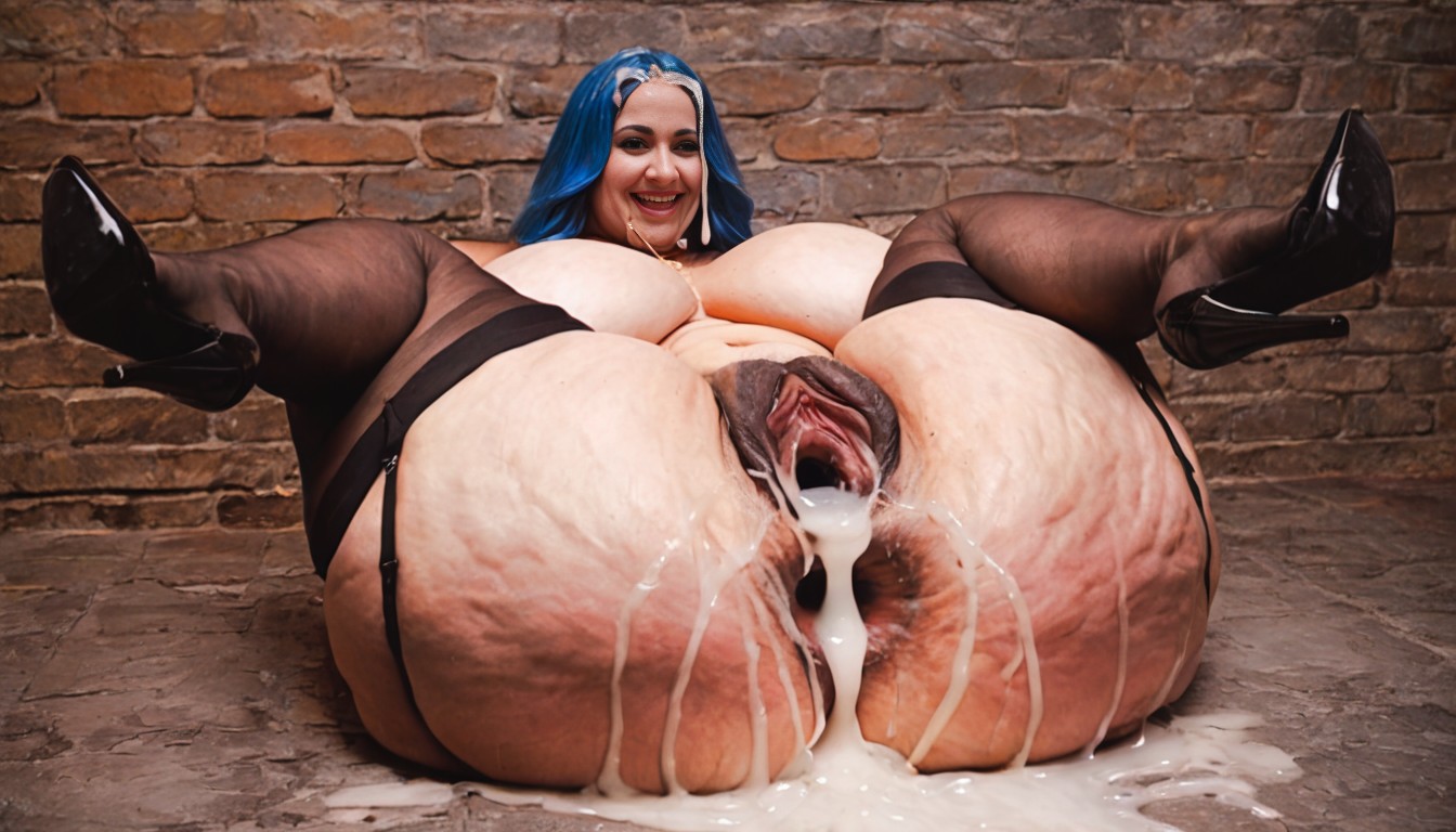 Dark Anus, Gaping Anus, Cellulite On Ass And Thighs Porno BBW IA