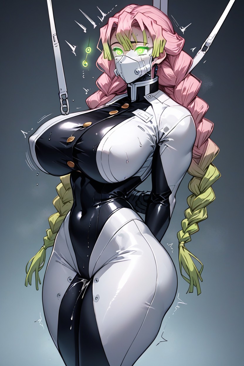 Sex Robot, Perfect Anatomy, Neon Eyes Hentai AI Porn