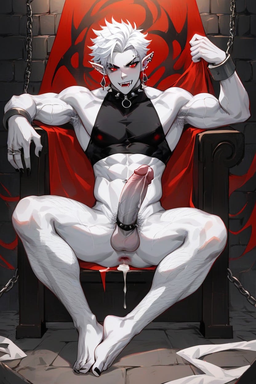 Abs, Cock Piercing, Eyebrow Piercing AI Gay Porn