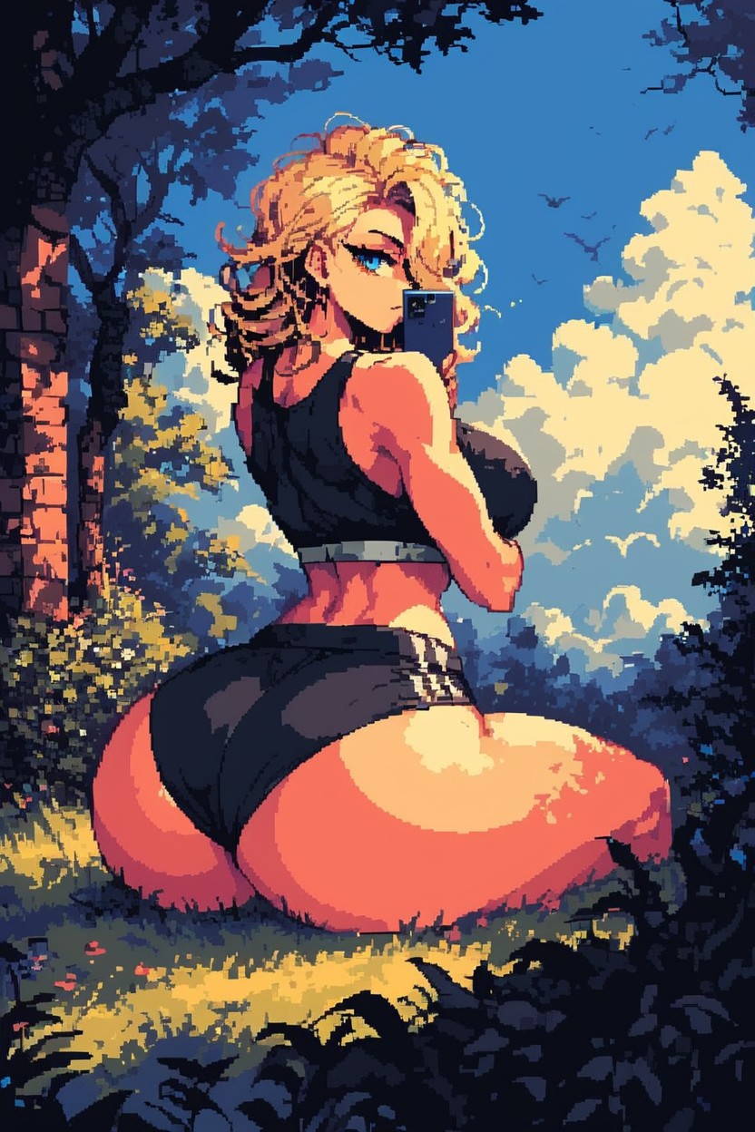 Thicc Woman, Ultra Sexy Ass, Massive Ass Hentai IA