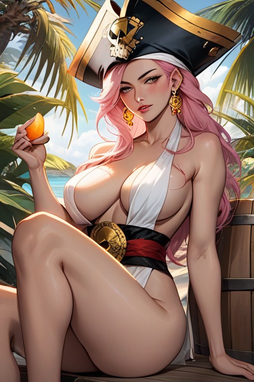 18+, Erotic Elegance, Other Resting Behind Her For Balance Hentai AI Porn