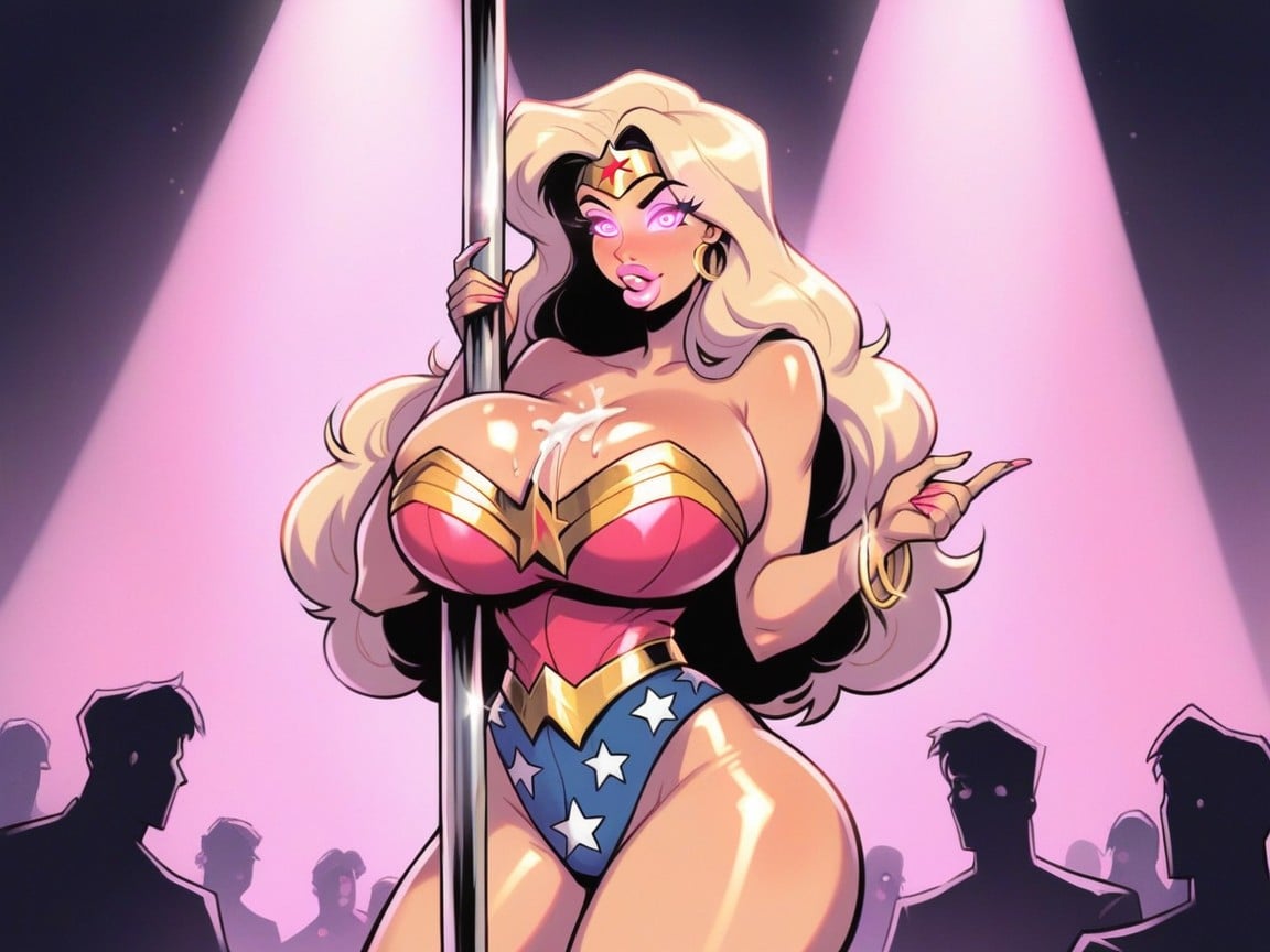 Strip Club, Orgasm, Submissive Hentai AI Porn
