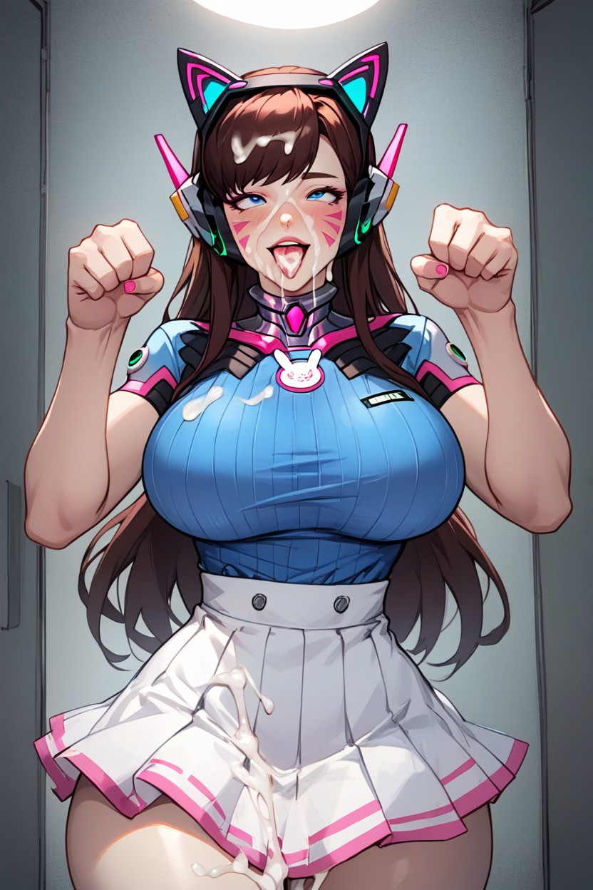 Big Breasts, Cum On Face, Massive Ass AI Porn