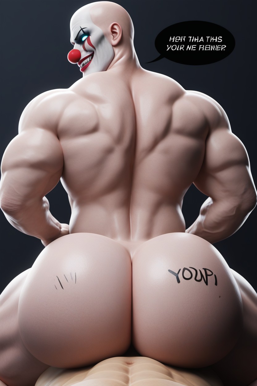 빛나는 눈, Gay, Bottom Looks Evil 게이 AI 포르노