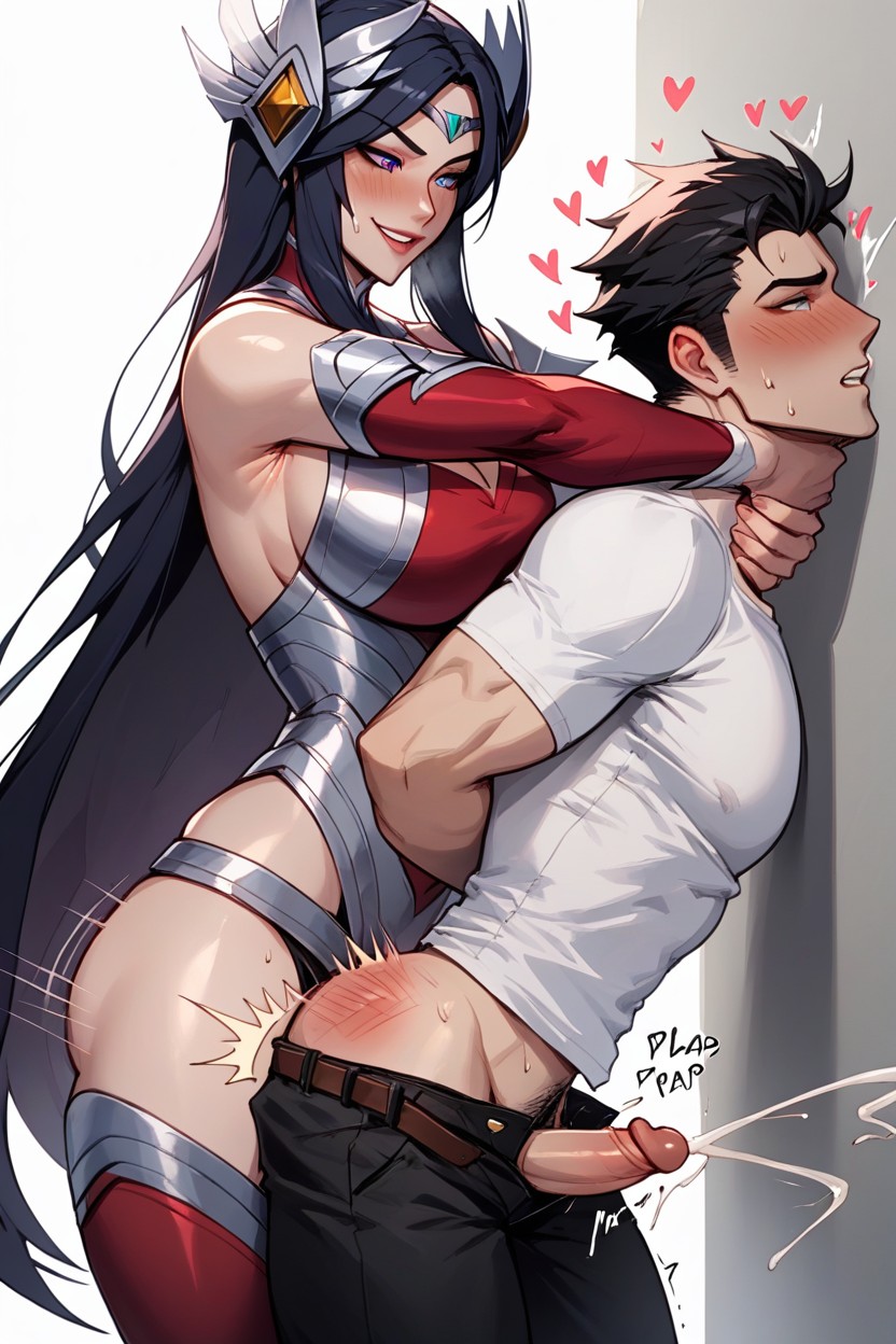 Heart Eyes, 18+, Pegging Hentai AI Porn