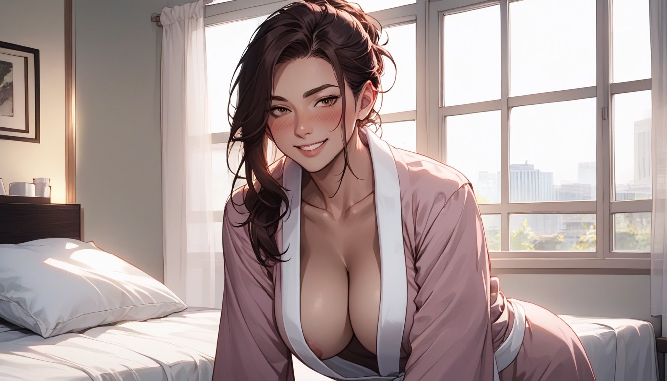 Open Clothes, 18+, Dynamic Pose Hentai AI Porn