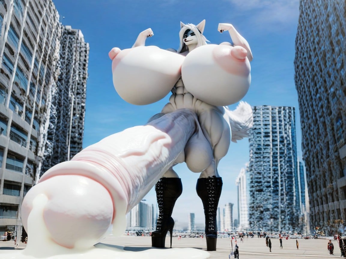 Cum, Thicc, Vieny Cock Porno IA Furry