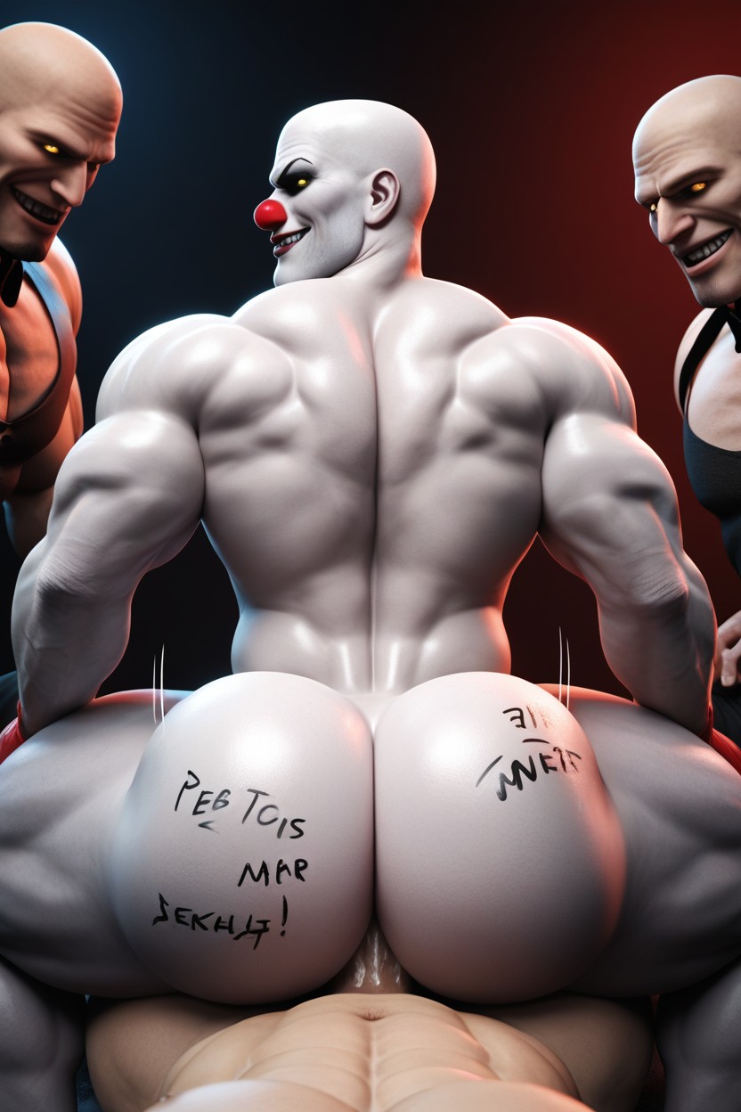 Body Writing On Ass, Submissive Top, Hole Eats Dicks 게이 AI 포르노