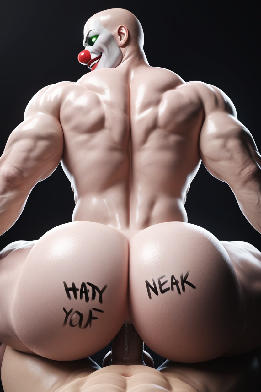 Dialogue, Bottom Is Powerful, Body Writing On Ass 게이 AI 포르노