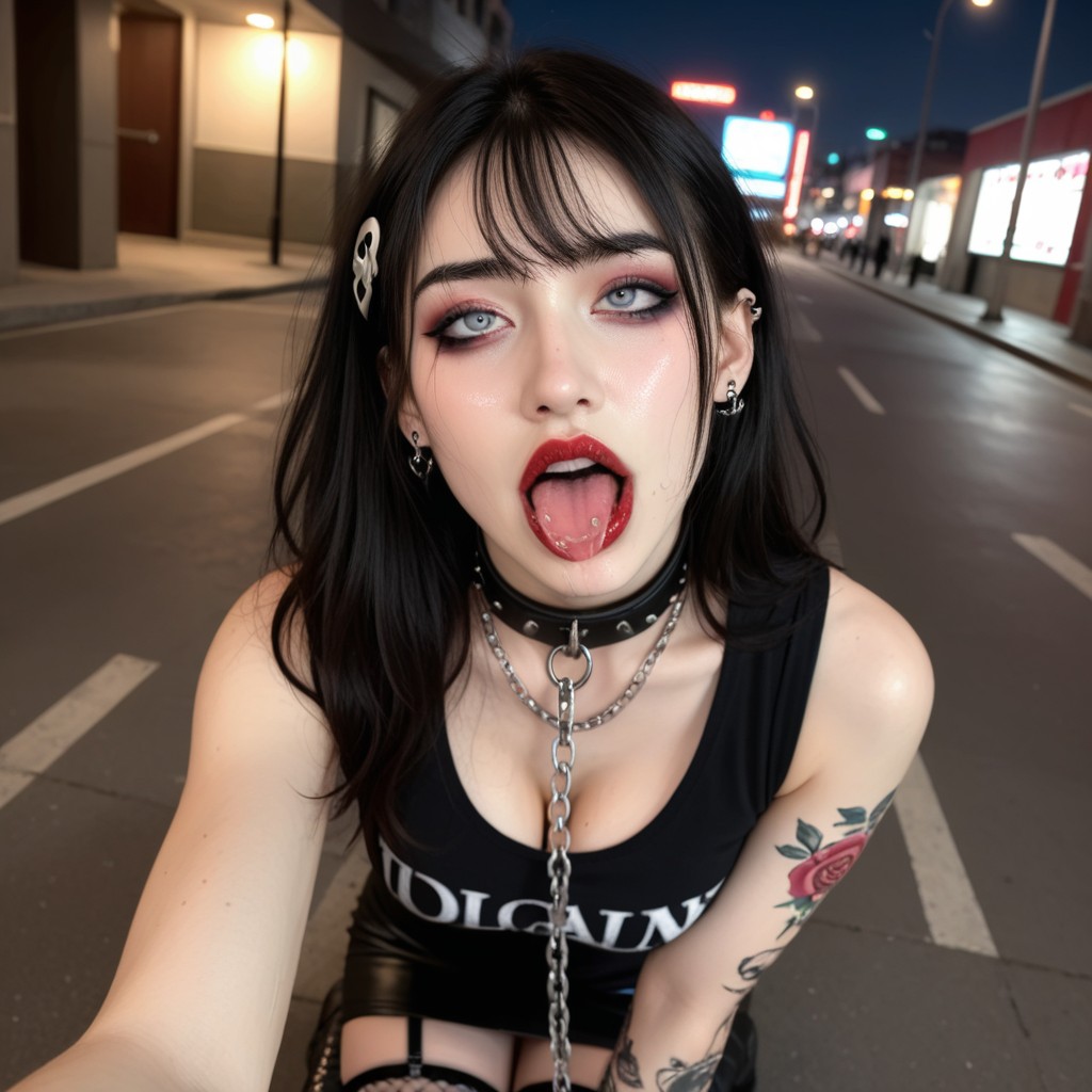 Puddle Of Cum, Ultra Realistic Face, Gray Eyes Porno asiático IA