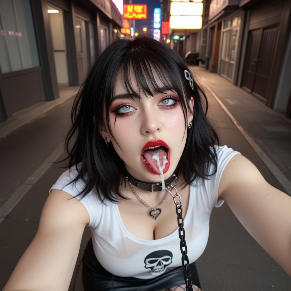 Gray Eyes, Pale Skin, Go Crazy Asian AI Porn