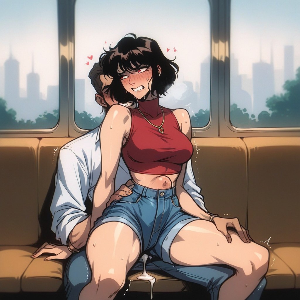 Backlit, Wide Hips, Sweaty Hentai AI Porn