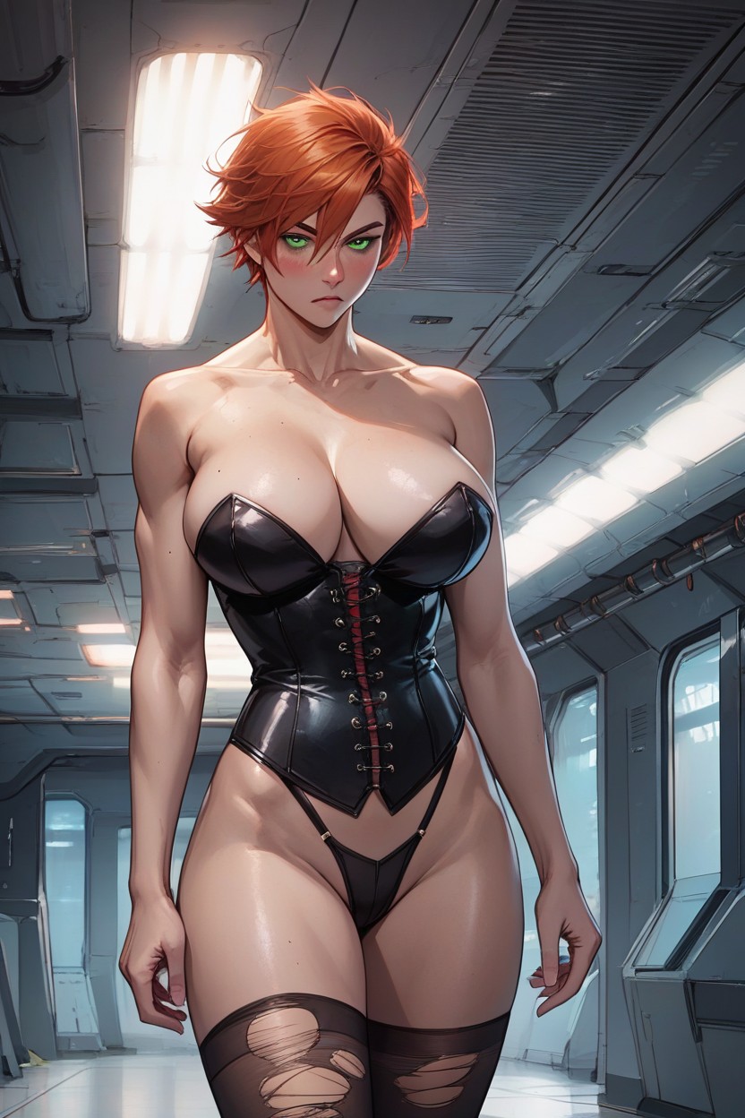 Massive Breast, Sexy Legs, Action Stance Hentai AI Porn